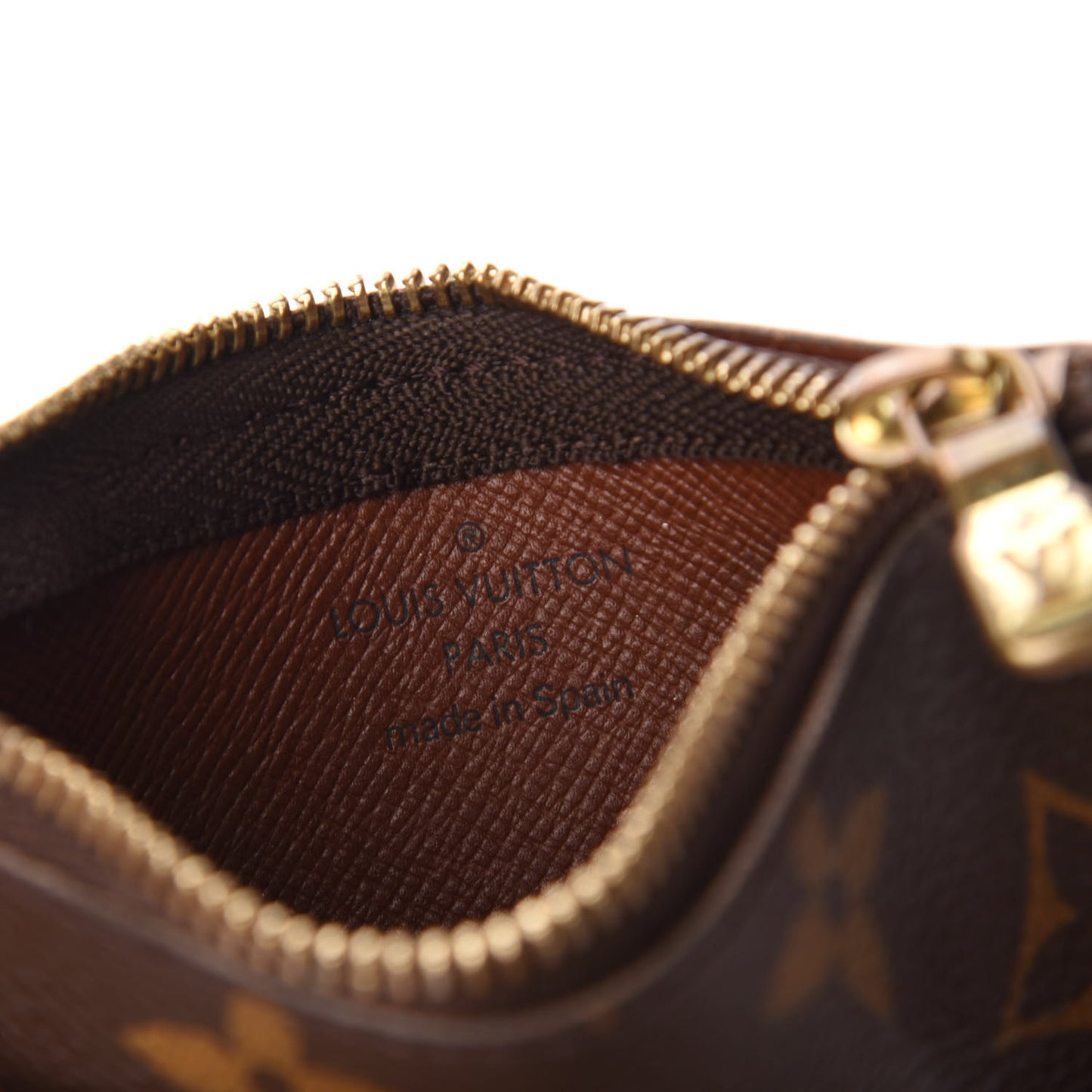 Monogram Key Pouch