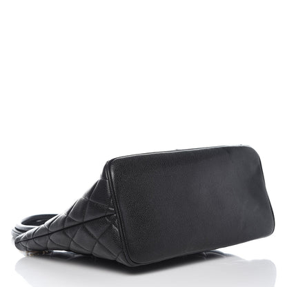 Chanel Caviar Quilted Medallion Tote Black 4 of 7