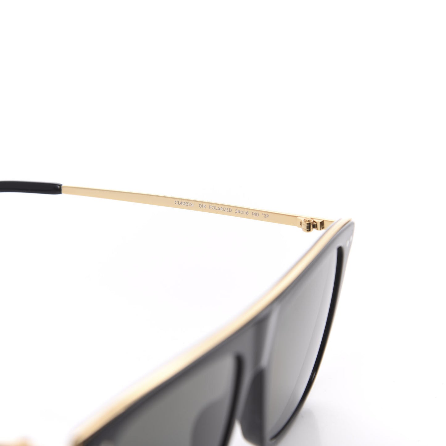 Flat Top Sunglasses CL40015I Black Gold