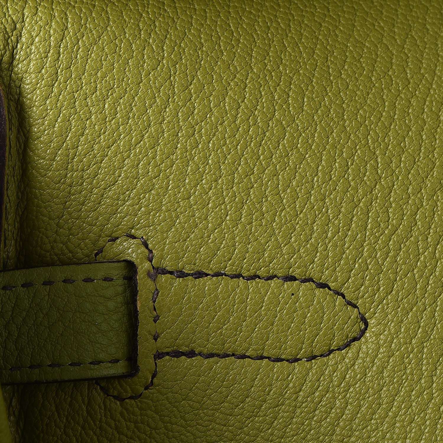 Hermes Taurillon Clemence Birkin 35 Vert Anis 22 of 41