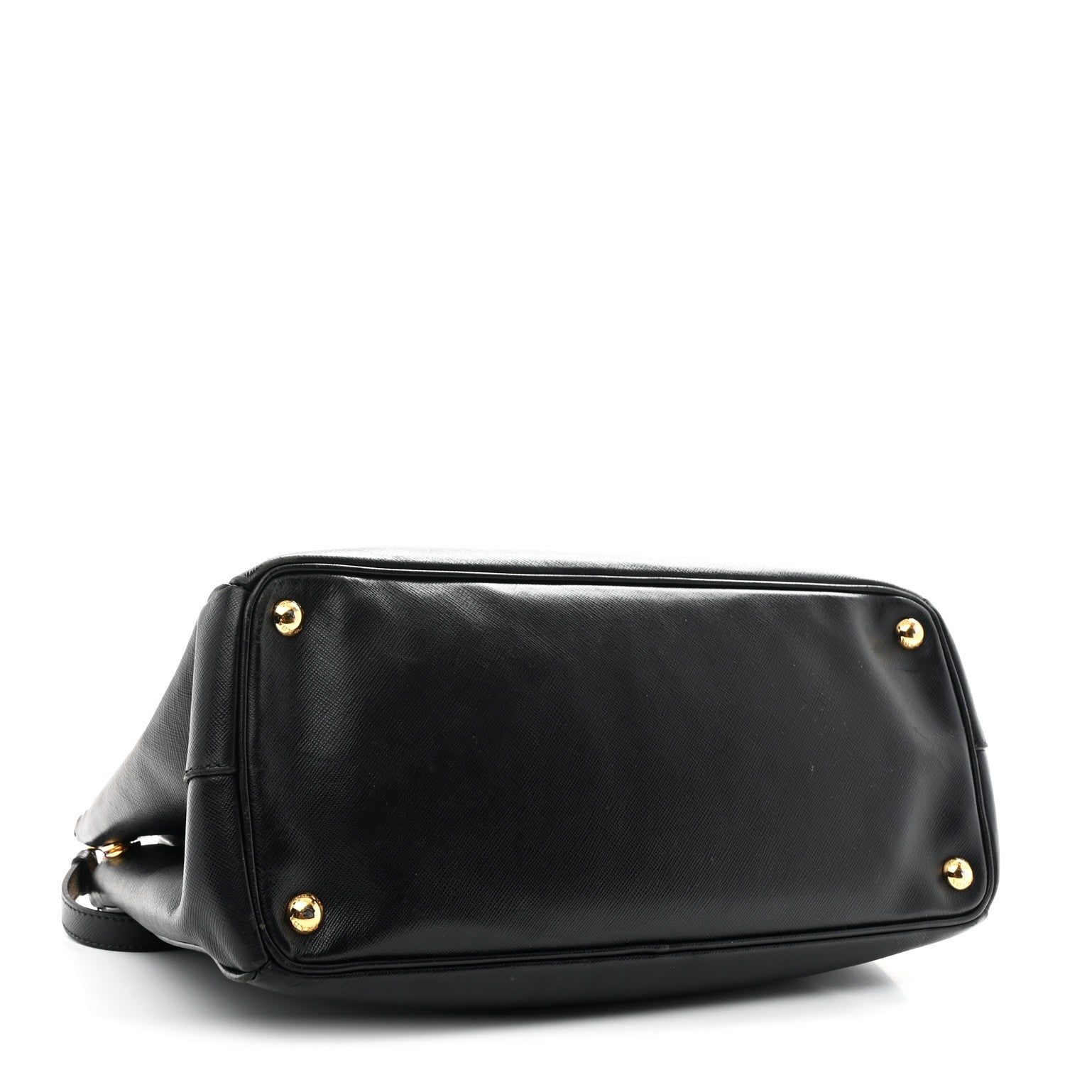 Prada Saffiano Medium Galleria Double Zip Tote Black 4 of 11