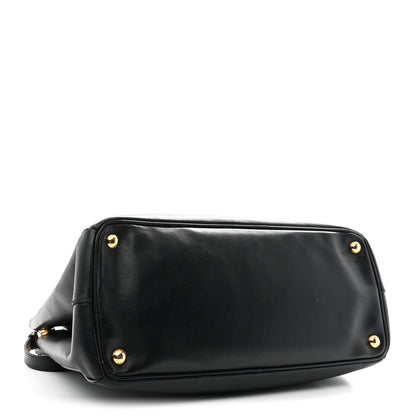 Prada Saffiano Medium Galleria Double Zip Tote Black 4 of 11