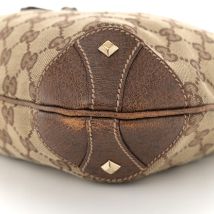 Gucci Monogram Piston Lock Jackie O Hobo Dark Brown 10 of 12