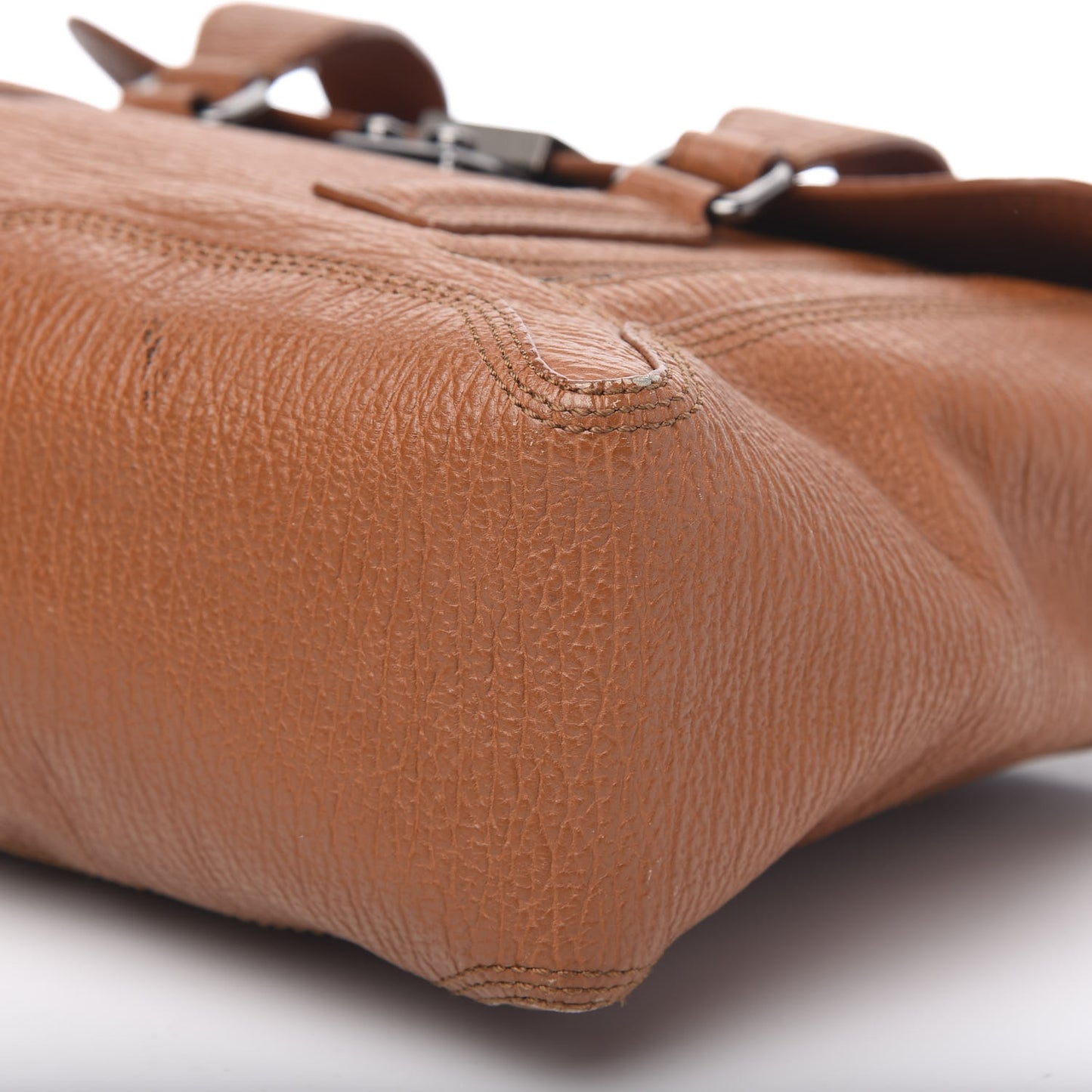3.1 Textured Calfskin Medium Pashli Satchel Rust