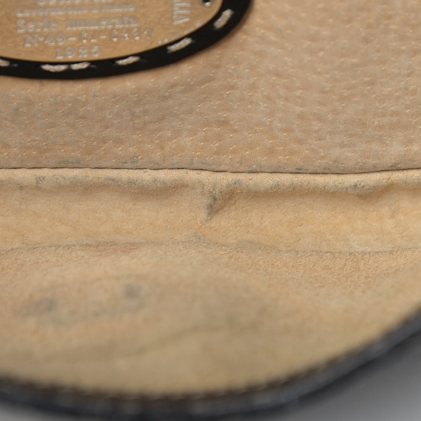 Calfskin Romano Selleria Baguette Black