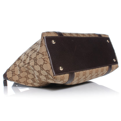 Gucci Monogram Medium Abbey Tote Brown 4 of 8