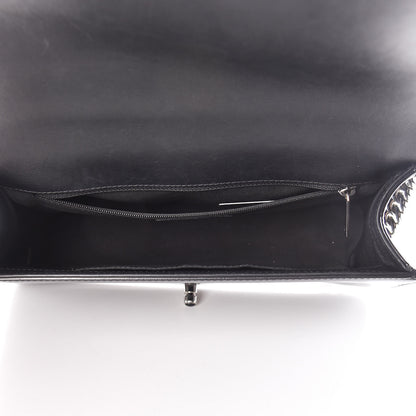 Chanel Patent Calfskin Quilted New Medium Plexiglass Boy Flap Black 5 of 12