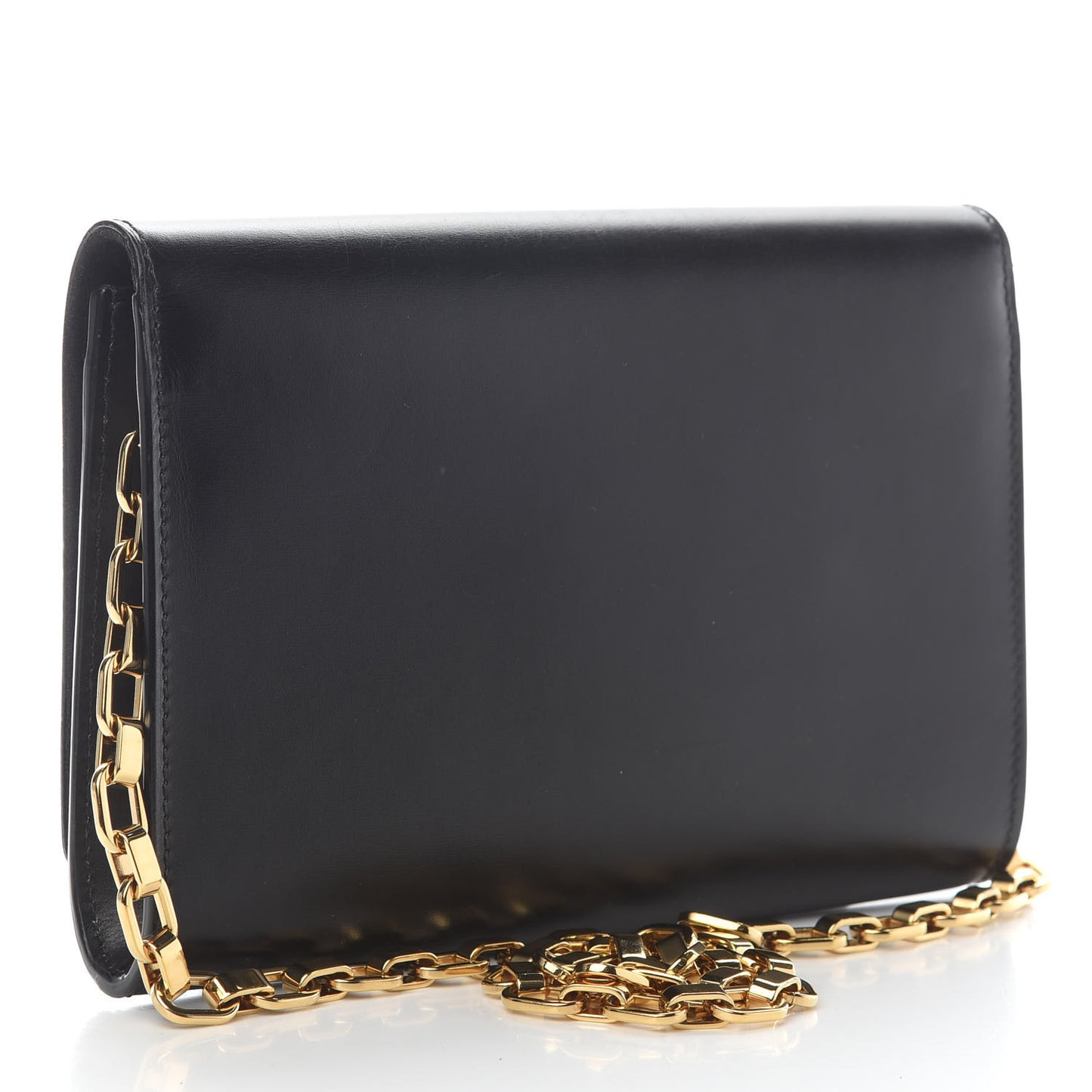 Calfskin Chain Louise GM Black
