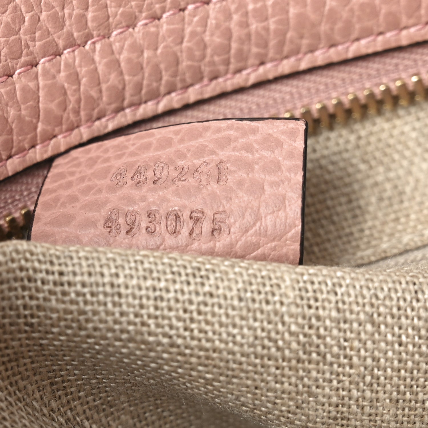 Gucci Monogram Small Bree Tote Beige Soft Pink 7 of 10