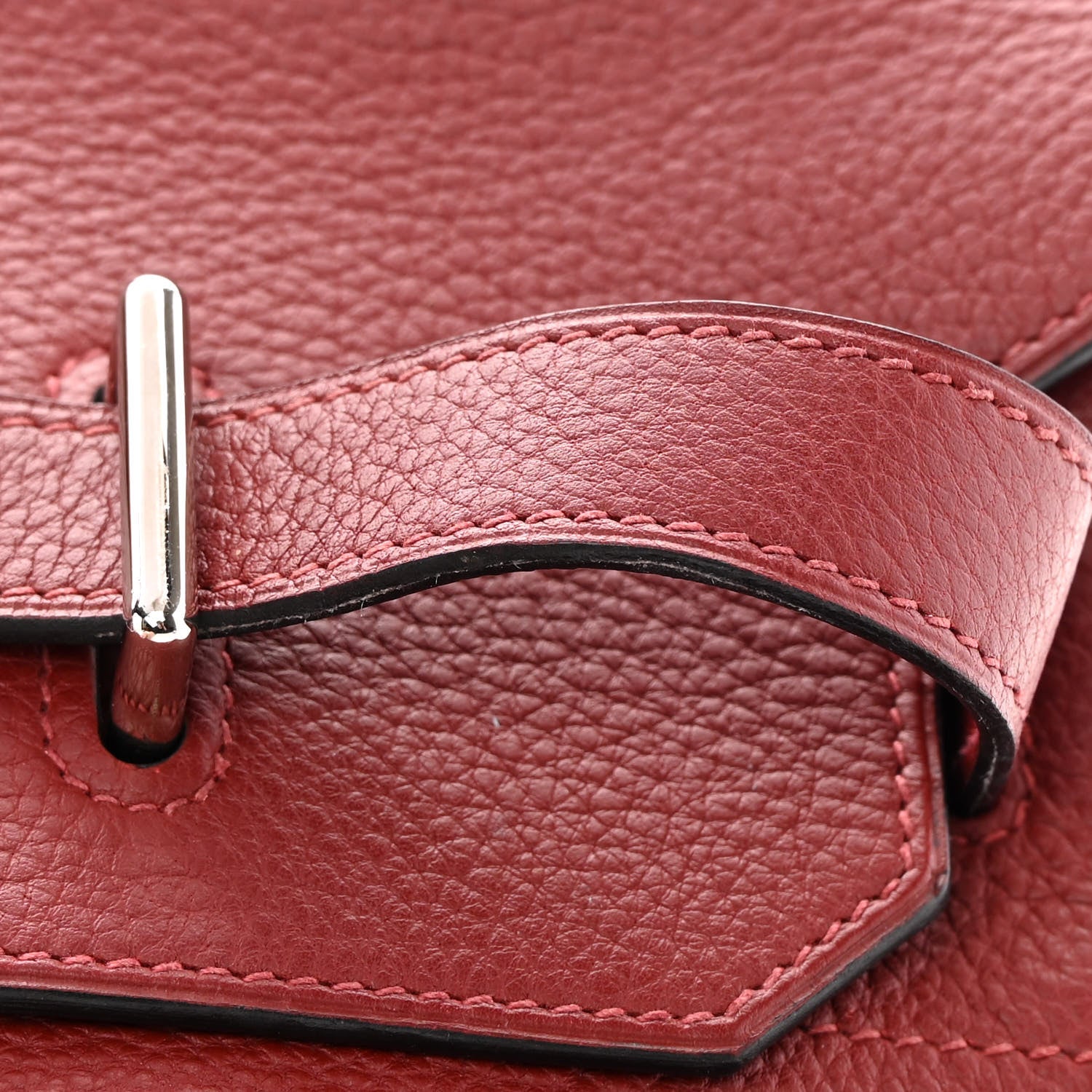 Hermes Taurillon Clemence JPG Birkin 42 Rouge H 21 of 25