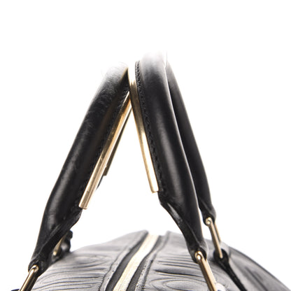 Louis Vuitton Calfskin Embossed Speedy Cube 30 Black 11 of 13