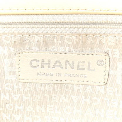Chanel Patent Quilted Medium Diagonal CC Flap Yellow 6 of 11