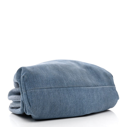 Bottega Veneta Denim Teen Pouch Clutch 4 of 9