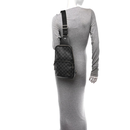 Louis Vuitton Damier Graphite Avenue Sling Backpack 2 of 9