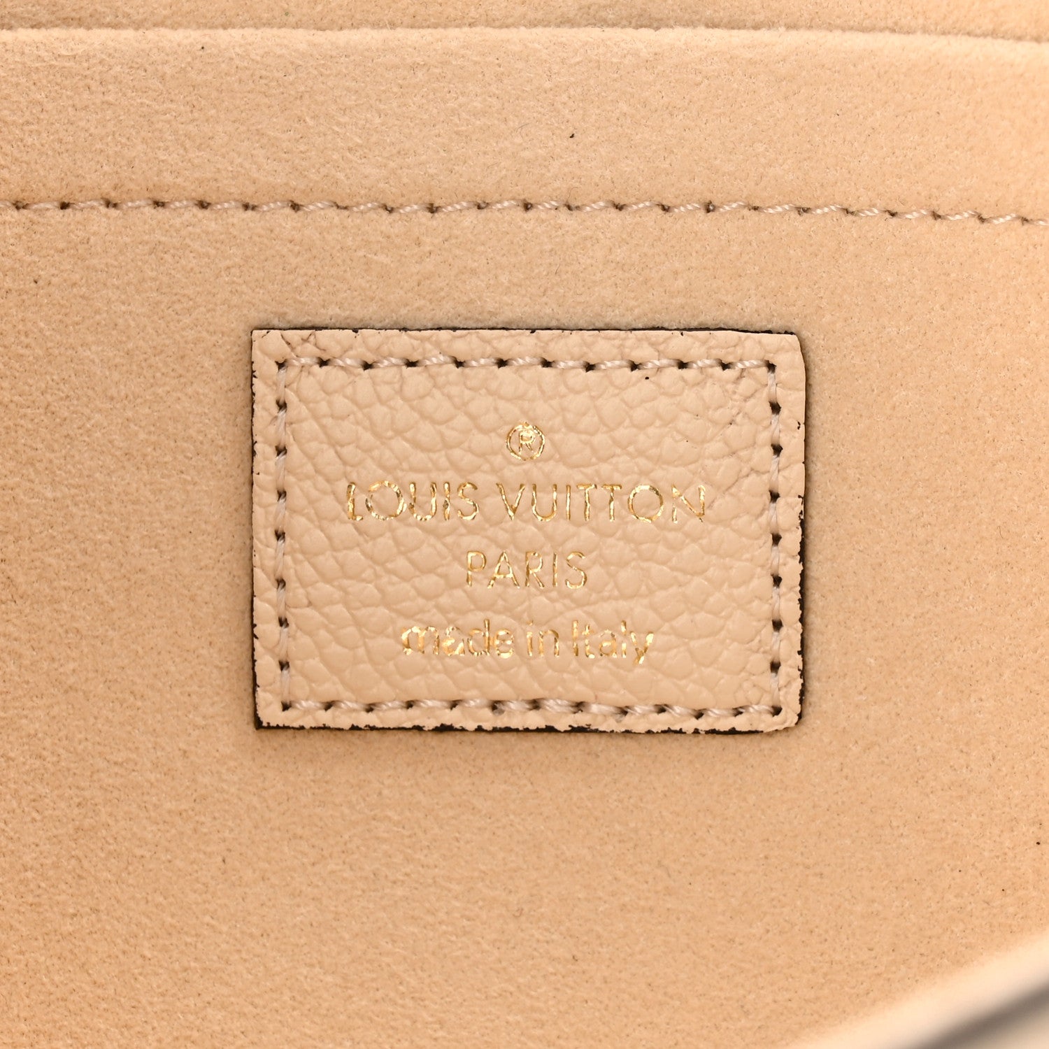 Louis Vuitton Empreinte Pochette Felicie Chain Wallet Cream 7 of 11