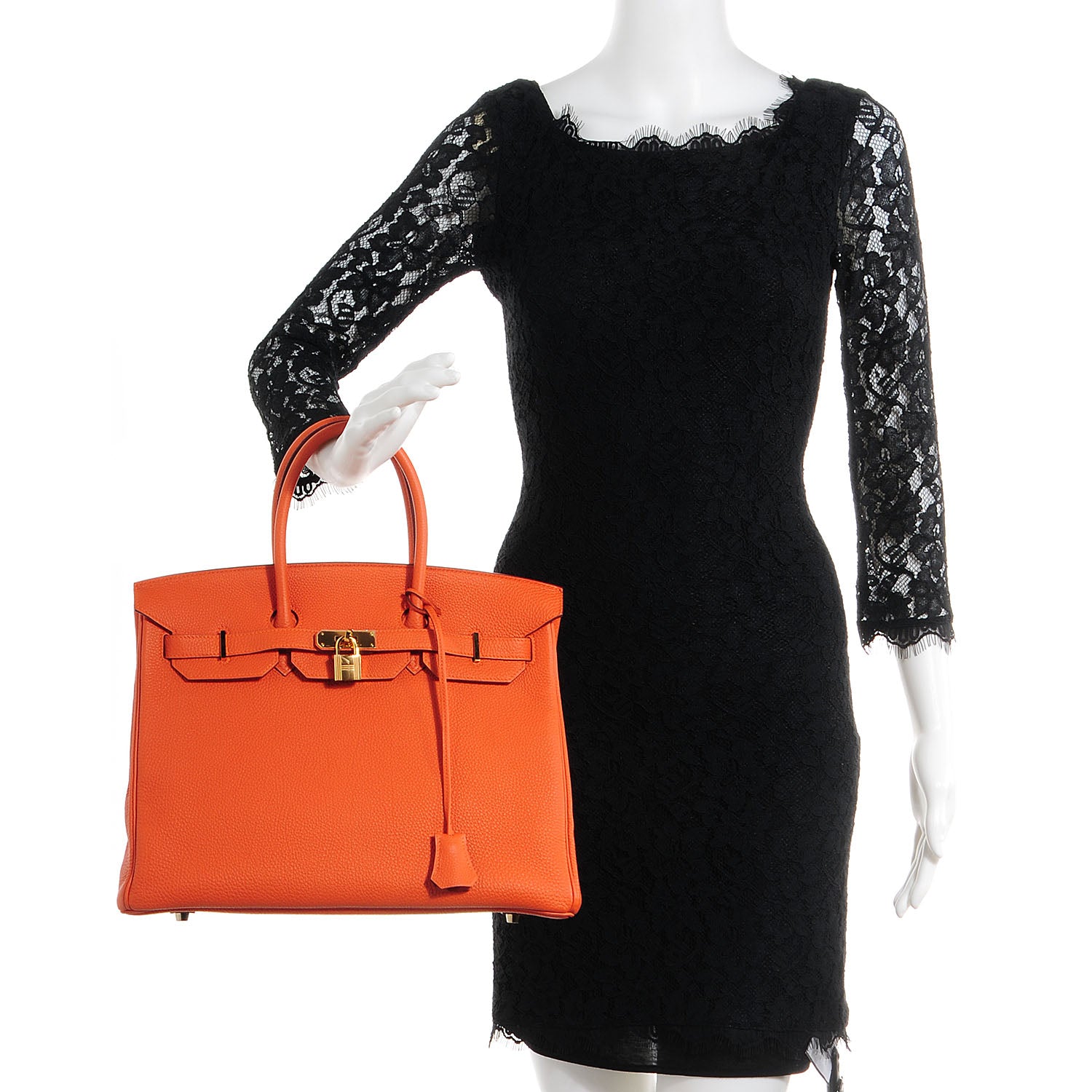 Hermes Togo Birkin 35 Orange 2 of 25
