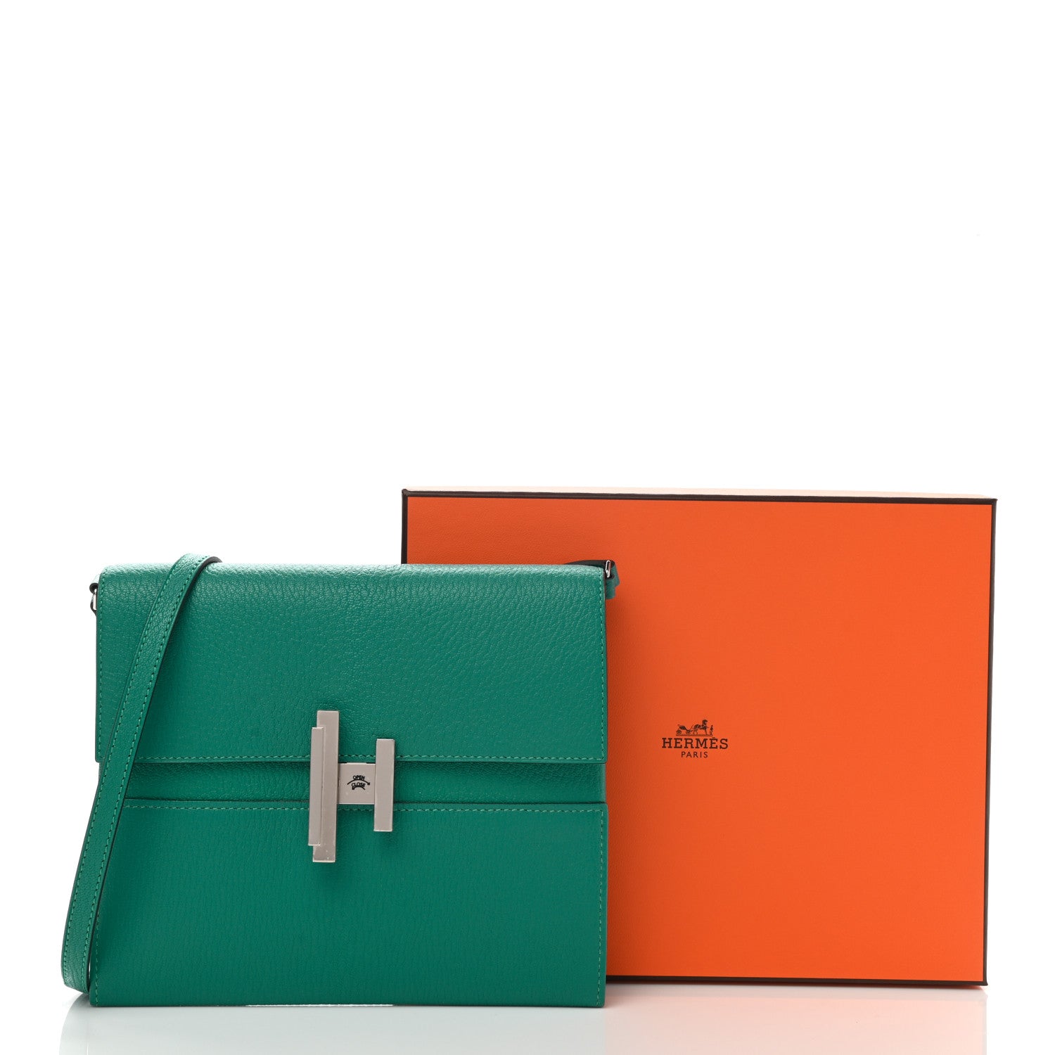 Hermes Chevre Mysore Cinhetic To Go Wallet Vert Verone 11 of 11