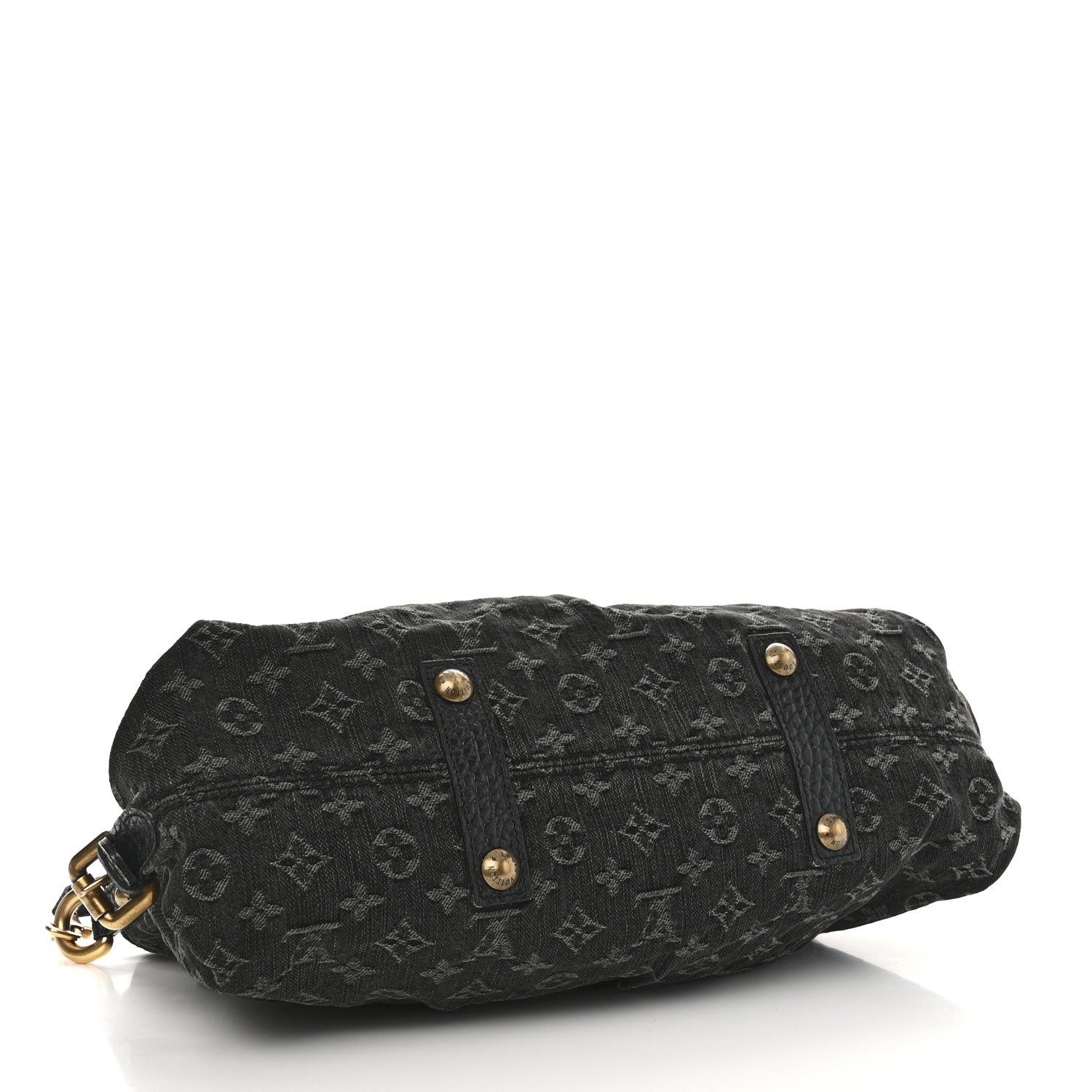 Louis Vuitton Denim Neo Cabby MM Black 4 of 14