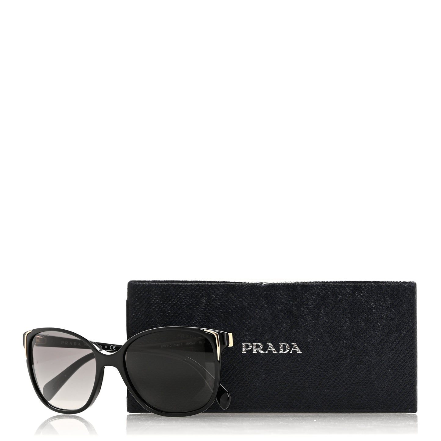 Acetate Sunglasses SPR 01O Black