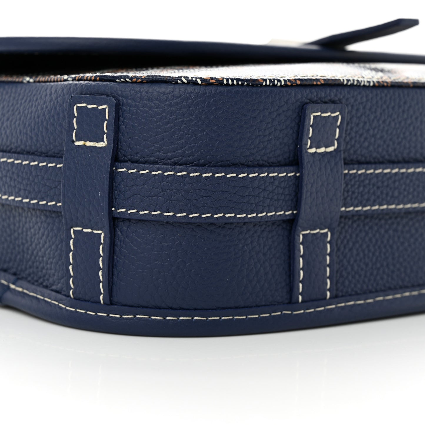 Goyardine Belvedere II PM Messenger Bag Navy