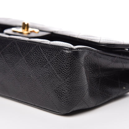 Chanel Caviar Quilted Small Double Flap Black 11 of 11