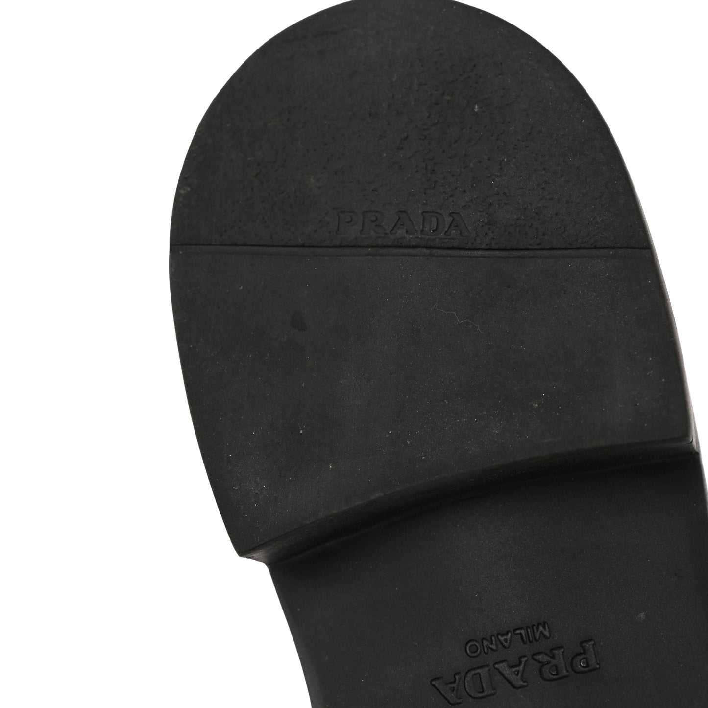 Spazzolato Metal Triangle Logo 50mm Loafers 39 Black