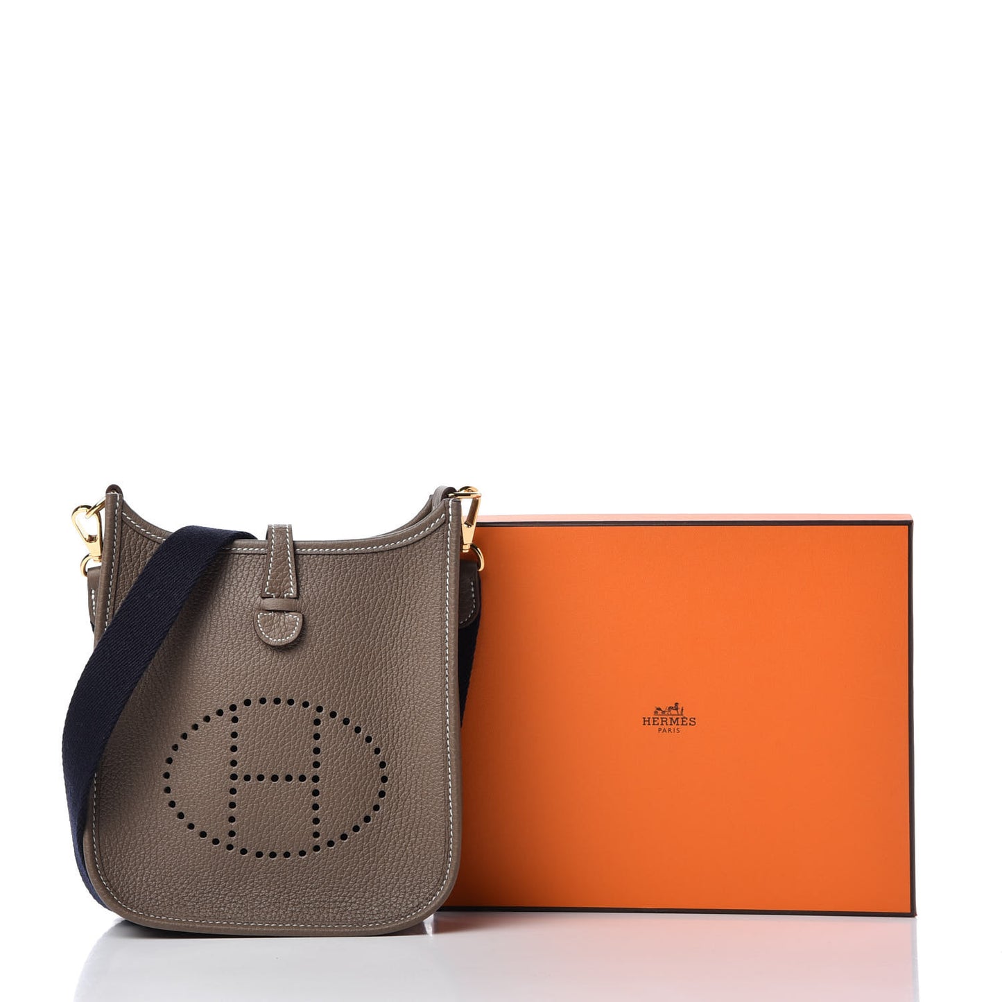 Taurillon Clemence Amazone Evelyne TPM Etoupe Bleu Indigo