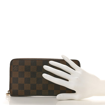 Louis Vuitton Damier Ebene Zippy Wallet 2 of 11
