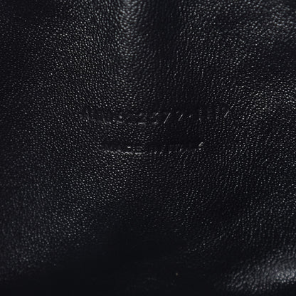 Saint Laurent Grain De Poudre Matelasse Monogram Mini Lou Camera Bag Black 7 of 11