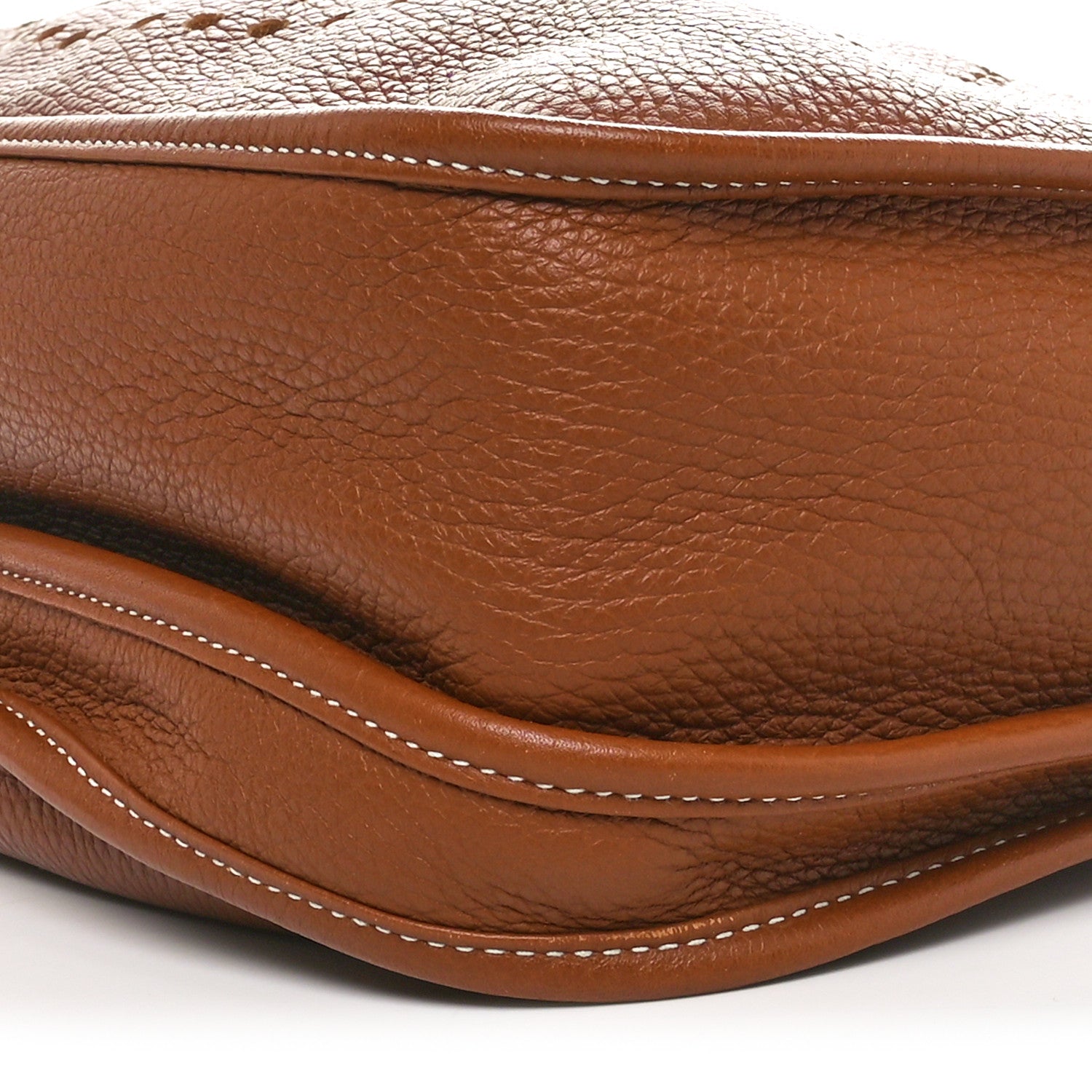 Hermes Taurillon Clemence Evelyne III GM Gold 10 of 10