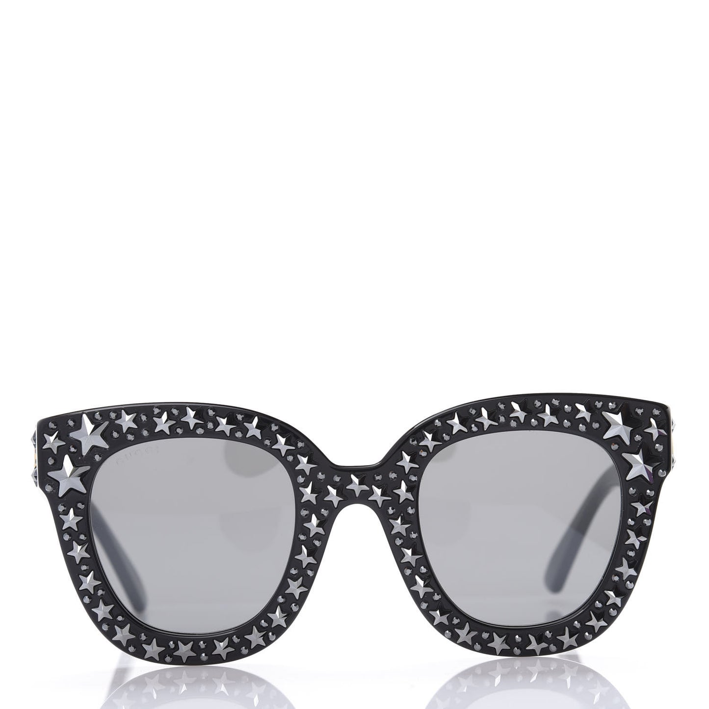 Acetate Stars Cat Eye Sunglasses GG0116S Black