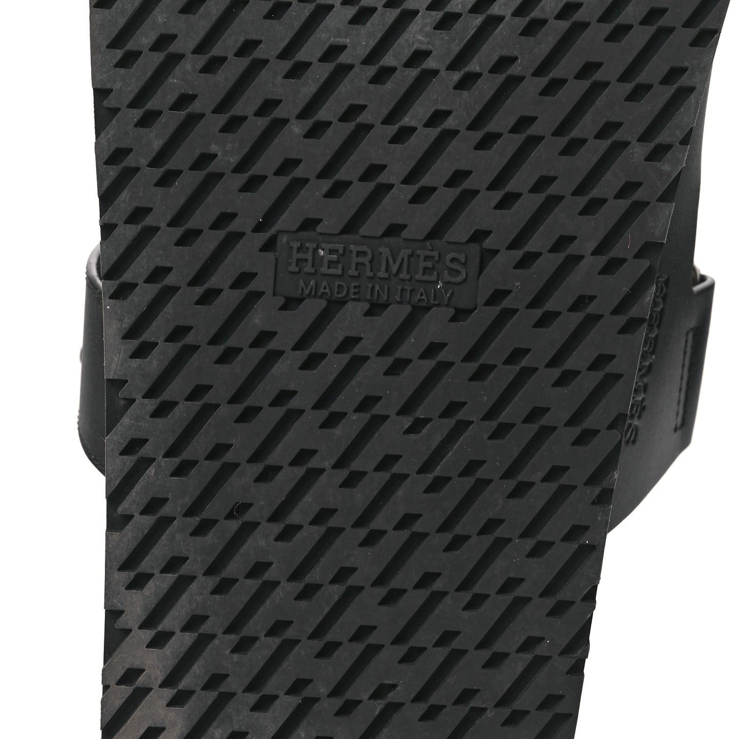 Calfskin Mens Chypre Sandals 44 Black