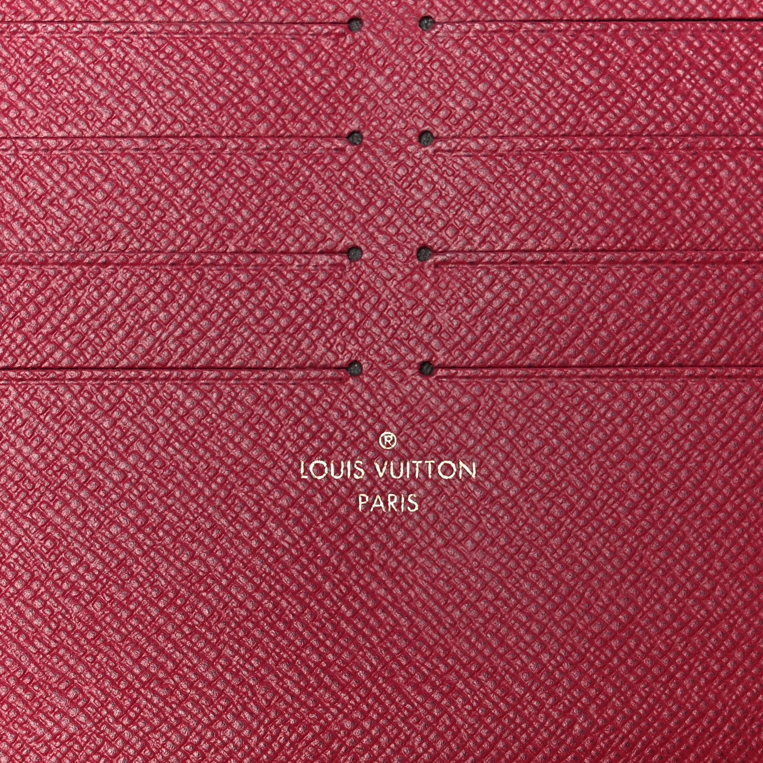 Louis Vuitton Monogram Pochette Felicie Chain Wallet Fuchsia 11 of 15