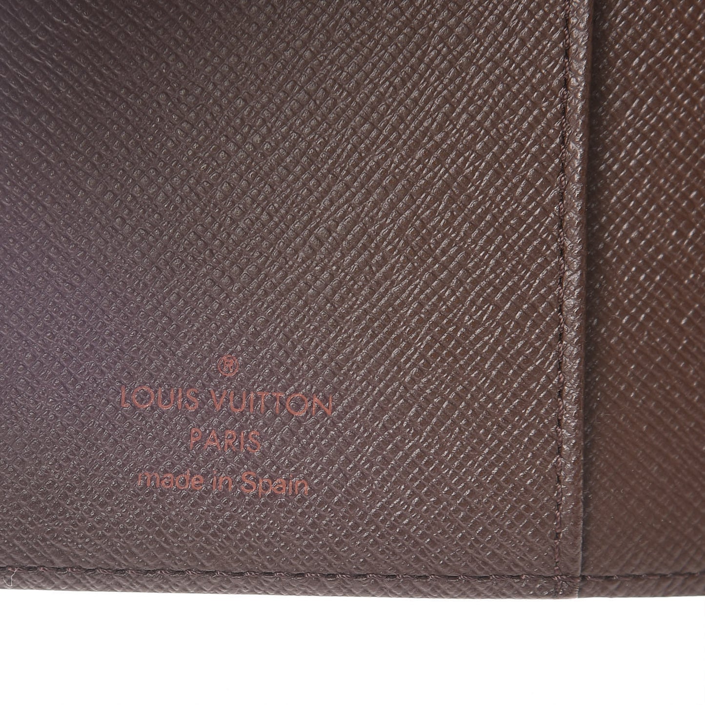 Damier Ebene Small Ring Agenda Cover