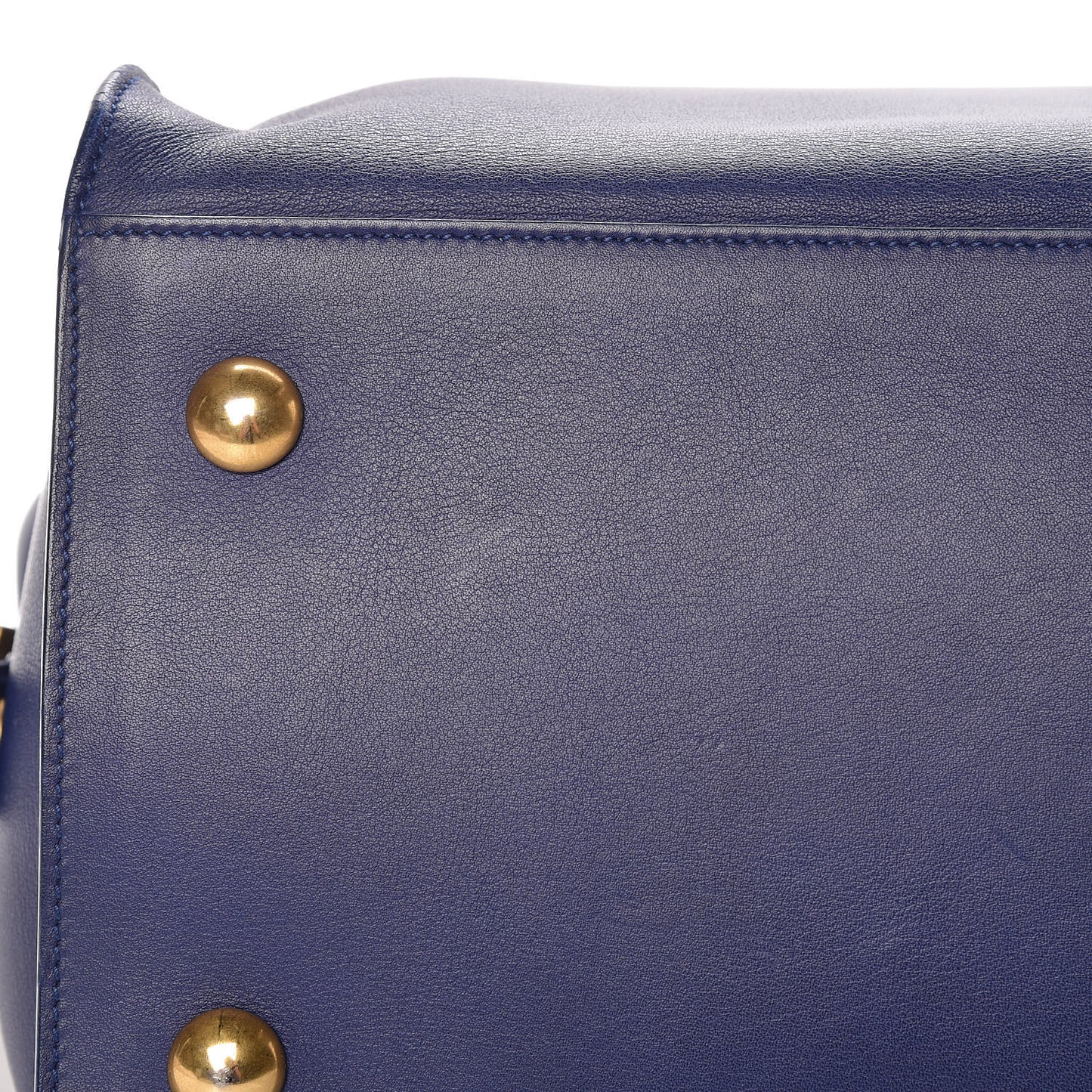 Calfskin Medium Classic Y Cabas Navy