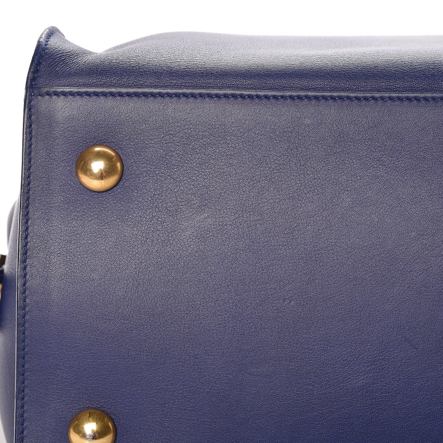 Saint Laurent Calfskin Medium Classic Y Cabas Navy 13 of 24