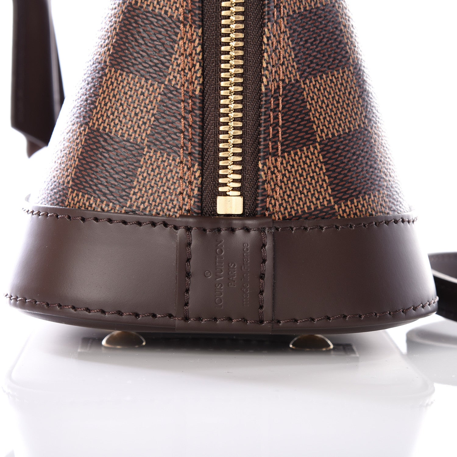 Louis Vuitton Damier Ebene Alma BB 7 of 10