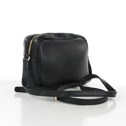 Gucci Pebbled Calfskin Small Soho Disco Bag Black 3 of 7