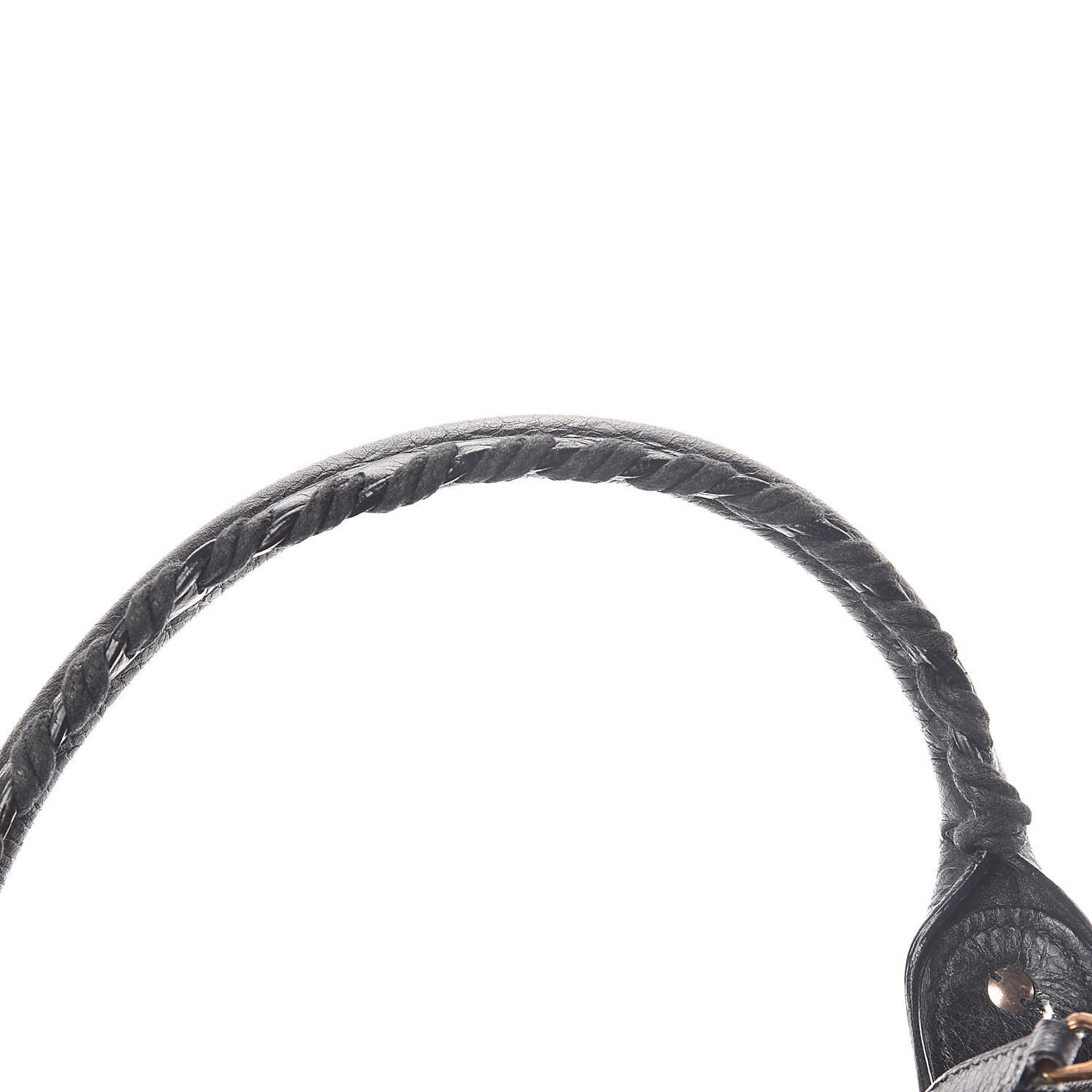 Agneau Giant 21 Rose Gold Hardware Work Black