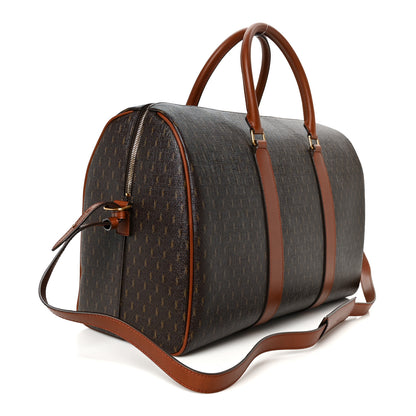 Saint Laurent Canvas Smooth Calfskin Le Monogramme 48H Duffle Chestnut 3 of 13