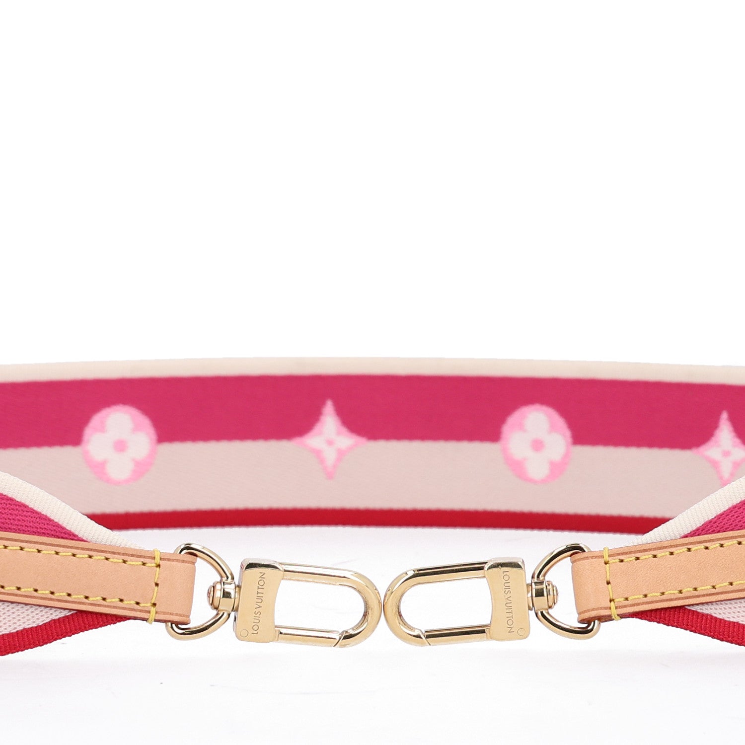 Louis Vuitton Jacquard Speedy Bandouliere 20 Shoulder Strap Fuchsia 3 of 3