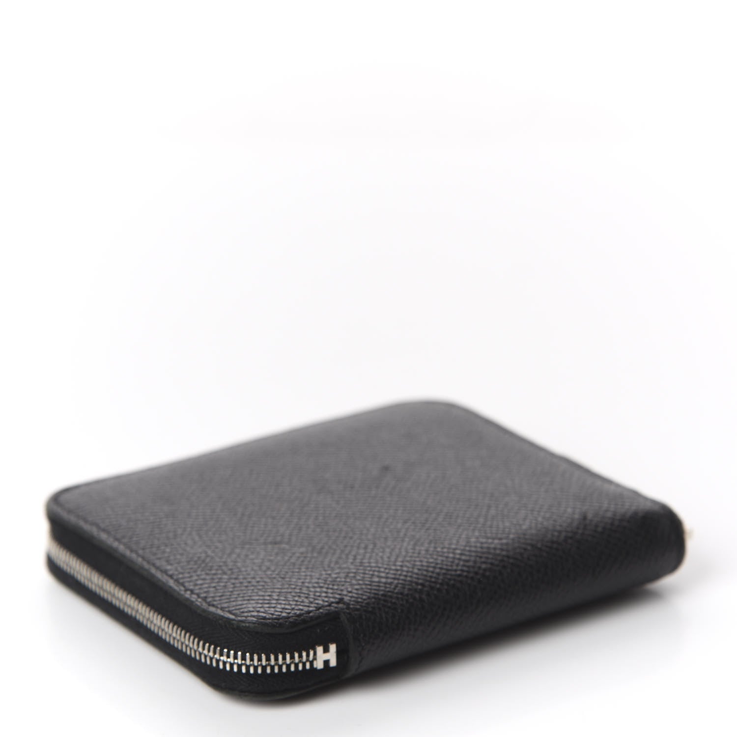 Hermes Epsom Silk'in Compact Wallet Black 3 of 7