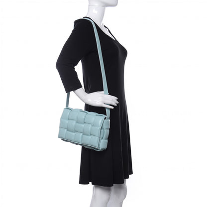 Bottega Veneta Nappa Maxi Intreccio Padded Cassette Crossbody Bag Ice 2 of 8
