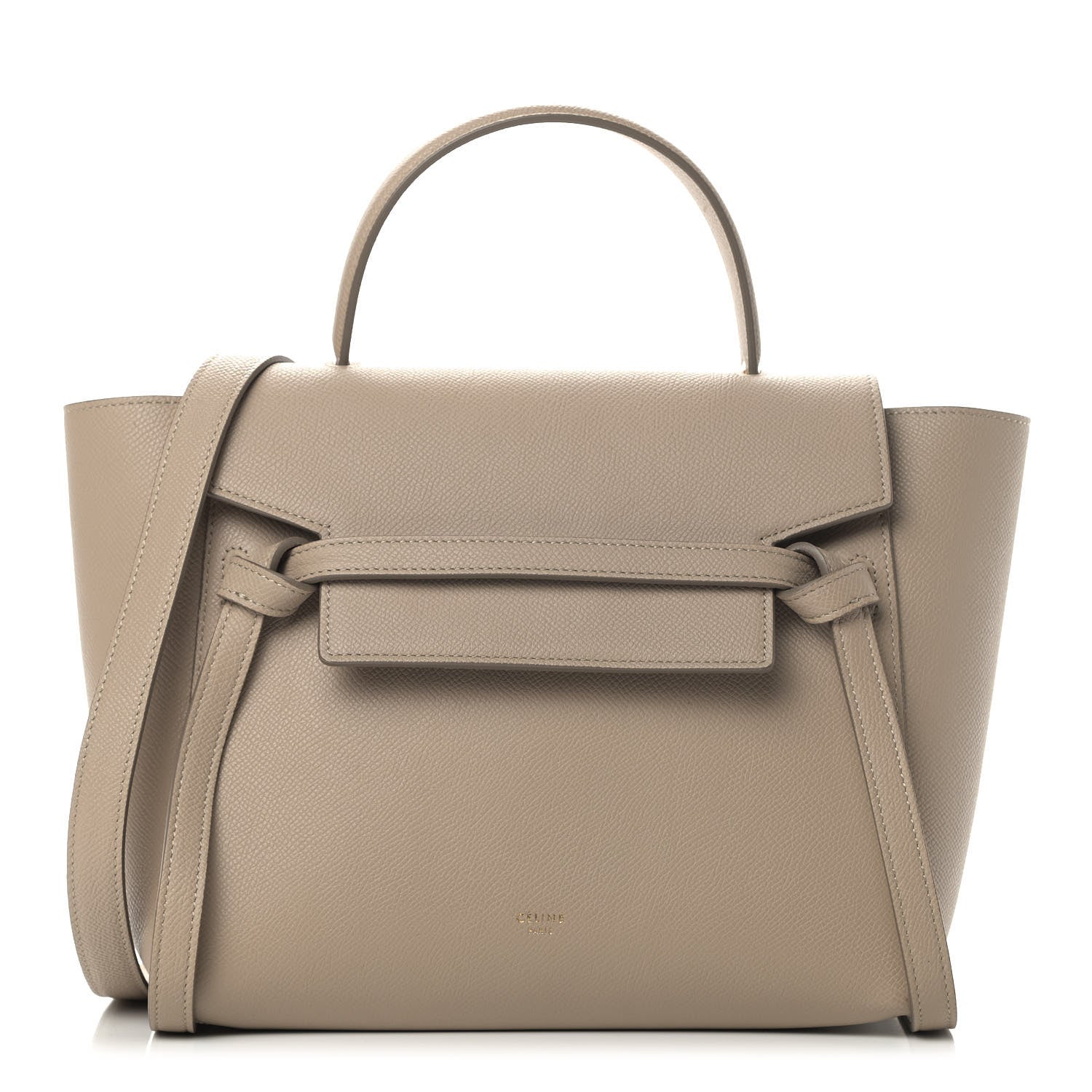 Celine Grained Calfskin Micro Belt Bag Light Taupe 1 of 10