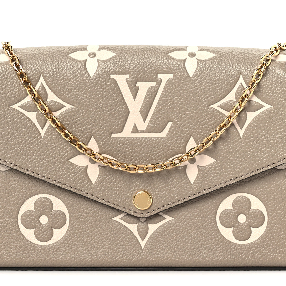 Empreinte Monogram Giant Felicie Pochette Tourterelle Creme