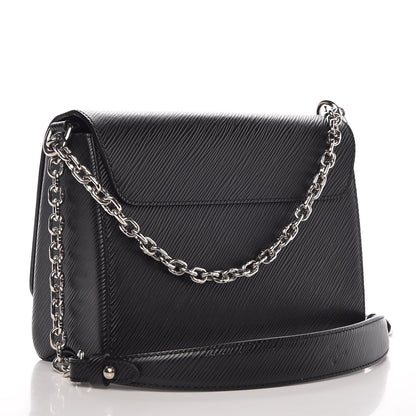Louis Vuitton Epi Twist Shoulder Bag MM Black 4 of 8
