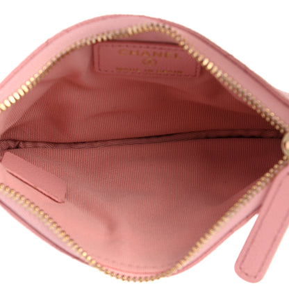 Chanel Caviar Quilted Small Cosmetic Case Light Pink 5 of 8