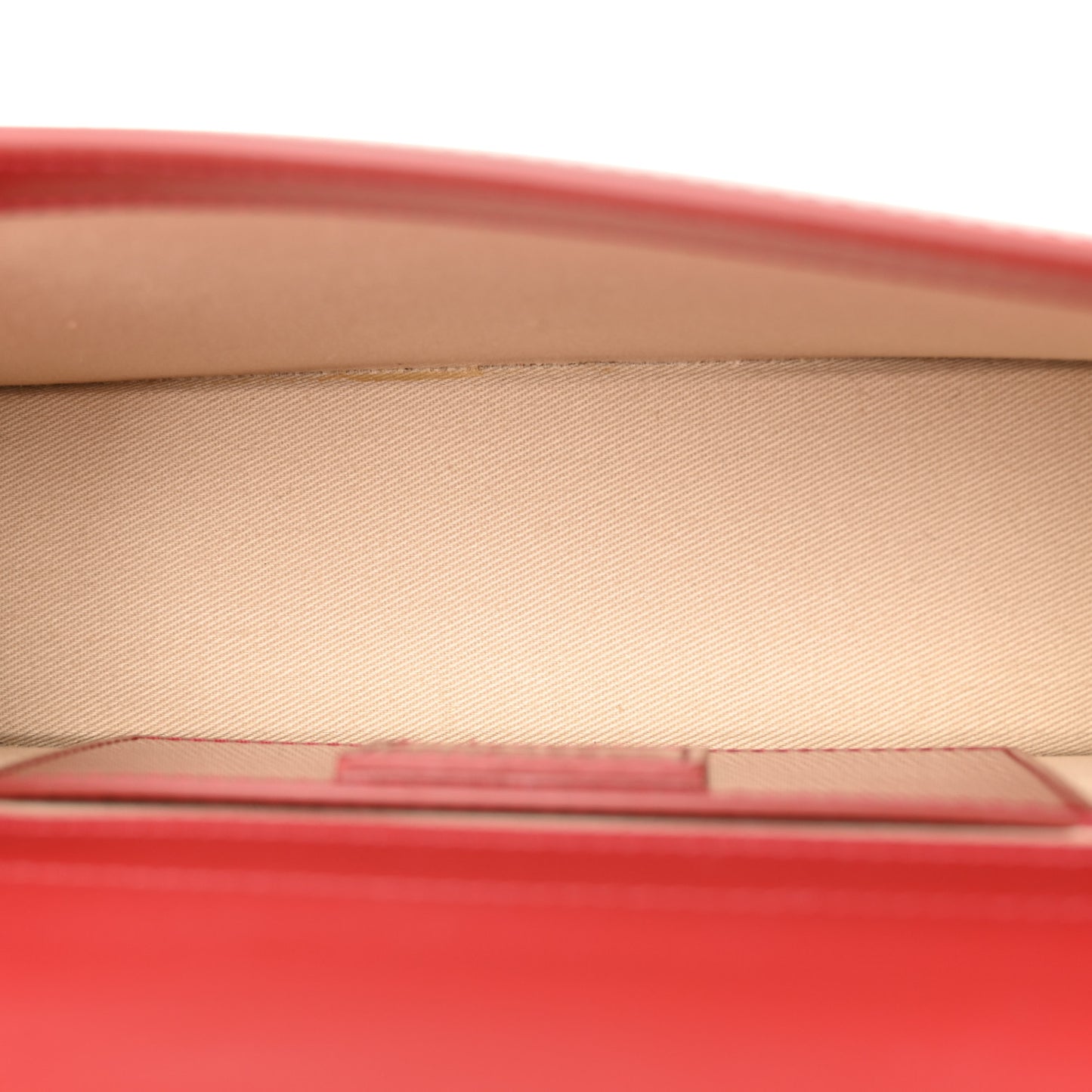 Glazed Calfskin Le Grand Bambino Red