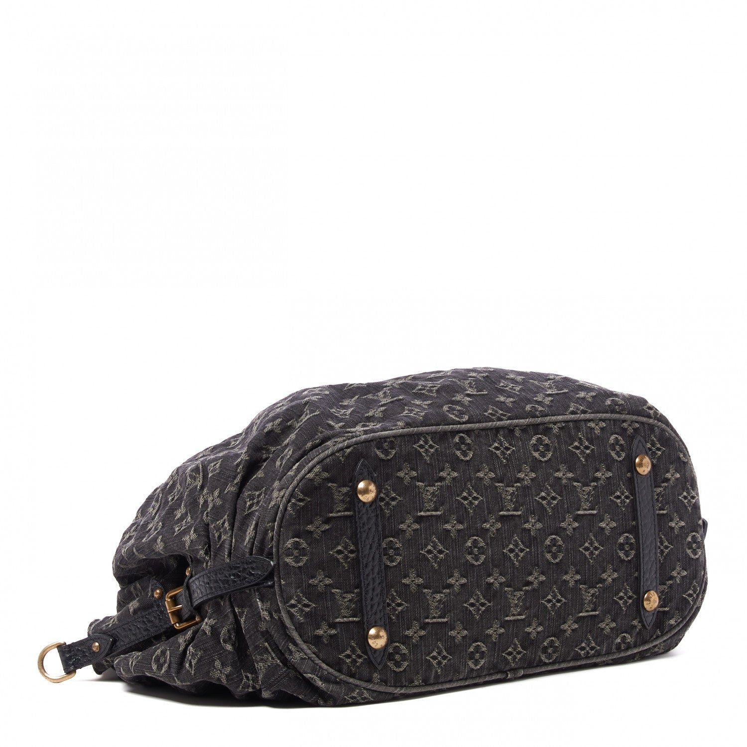 Louis Vuitton Denim Mahina XL Black 4 of 9
