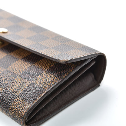 Louis Vuitton Damier Ebene Sarah Wallet 14 of 15